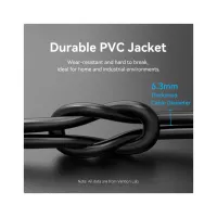 Патч-корд 1м, S/FTP cat 8 RJ-45 black Vention (IKABF) - Изображение 10