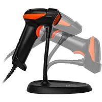 Сканер штрих-коду ІКС ІКС-3209 2D, USB, stand, black (ІКС-3209-2D-USB) - Зображення 2