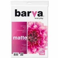 Фотопапір Barva A4 Everyday Matte 125г, 100л (IP-AE125-318) - 1