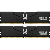 Модуль пам'яті для комп'ютера DDR5 64GB (2x32GB) 6400 MHz IRDM Black Goodram (IR-6400D564L32/64GDC) - 1