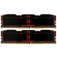 Модуль пам'яті для комп'ютера DDR4 16GB (2X8GB) 3200 MHz IRDM X Black Goodram (IR-X3200D464L16SA/16GDC) - 1