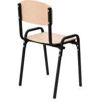 Шкільний стілець Sector ISO розбірний чорний (ISO -М Black) - 4