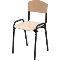 Шкільний стілець Sector ISO розбірний чорний (ISO -М Black) - 5