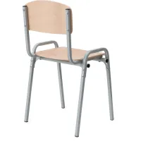 Шкільний стілець Sector ISO розбірний сірий (ISO -М Grey) - 3