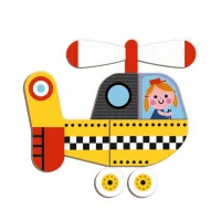 Розвиваюча іграшка Janod Магнітна книга Транспорт (J02715) - 3