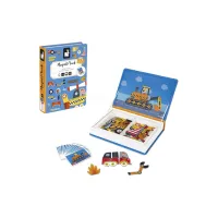 Розвиваюча іграшка Janod Магнітна книга Транспорт (J02715) - 1