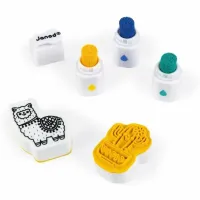 Набор для творчества Janod Штампы Мир 50 шт. (J07800) - Изображение 6