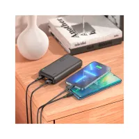 Батарея універсальна HOCO 20000mAh, 22.5W, Black (J101A / 45365) - Зображення 5