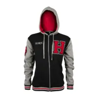 Кофта Jinx World of Warcraft Horde Varsity Hoodie Black/Cool Grey/Red L (JINX-10491 BLL) - Изображение 1