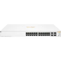 Комутатор мережевий HP 24GPoE(370W)-4SFP/SFP+ (JL684B) (JL684B) - 1
