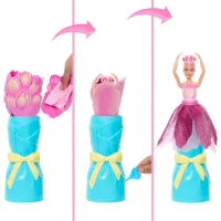 Кукла Barbie Набор-сюрприз с куклой Barbie Petal Pop Розовый тюльпан (JMF57) - Изображение 5
