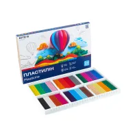 Пластилін Kite Classic 24 кольори, 480 г (K-089) - 5