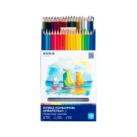 Карандаши цветные Kite Classic акварельні, 36 кольорів (K-1052) - Изображение 4