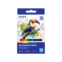 Фломастеры Kite Classic 10 цветов (K-455) - Изображение 1