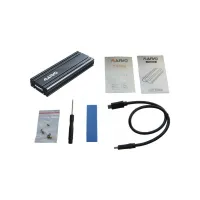 Кишеня зовнішня Maiwo M.2 SSD NVMe (PCIe) — USB 3.1 Type-C (K1686P space grey) - 8