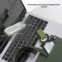 Кишеня зовнішня Maiwo M.2 SSD NVMe 2280 ч-з USB4.0 Type-C 40Gbps (K1695) - 7