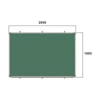Шкільна дошка Sector офісна магнітно-крейдяна 200 х 100 см (К2010) - Изображение 3