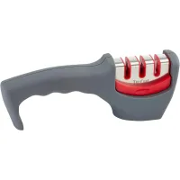 Точилка для ножей Tefal Fresh Kitchen, нержавіюча сталь, пластик, сірий (K2090514) - Изображение 3