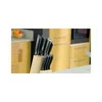 Кухонний ніж Tefal Comfort 20 см Чорний (K2213444) - 3