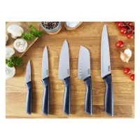 Набор ножей Tefal Essential 3шт, нержавіюча сталь, пластик, чорний (K2219455) - Изображение 2