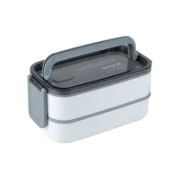 Ланч-бокс дитячий Kite подвійний з наповненням 1400 мл, білий (K23-183-1) - 8