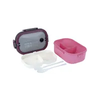 Ланч-бокс дитячий Kite з розділювачем 1200 мл, бордовий (K23-184-3) - 4