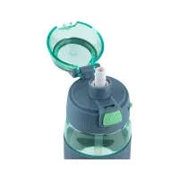 Поїльник-непроливайка Kite 600 мл, зелено-сіра (K24-1201-2) - 4