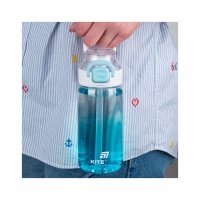Поїльник-непроливайка Kite 600 мл, блакитна (K25-1212-2) - Image 5