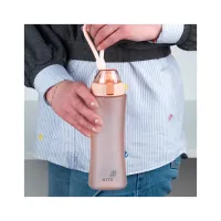 Поїльник-непроливайка Kite 660 мл, рожева (K25-1216-3) - 6