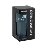 Термокружка Kite 450 мл сіра (K25-1220-1) - 5