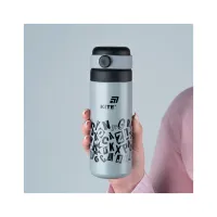 Термос Kite 500 мл, сірий (K25-1222-2) - Зображення 6