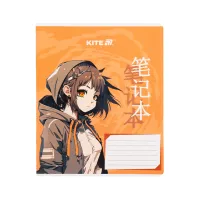 Зошит Kite Anime, 18 аркушів, клітинка (K25-236-1) - 9