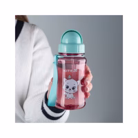 Поильник-непроливайка Kite Kitty, 350 мл, рожева (K25-399-2) - Image 4