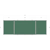 Школьная доска Sector магнитно-меловая, 300х100 см (К3010) - Изображение 2