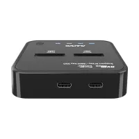 Док-станція для накопичувачів Maiwo 2*NVMe M.2 SSD Key M/B+M USB 3.1 Gen2 Type-C (K3016P) - 3