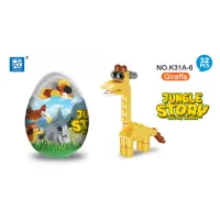 Конструктор Mindbox JUNGLE STORY в яйце в асорт (K31A) - 3