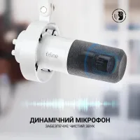 Мікрофон Fifine K688W USB White (K688W) - 2