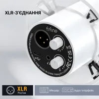 Мікрофон Fifine K688W USB White (K688W) - 3