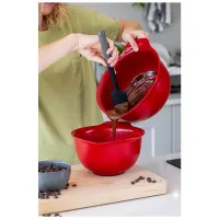 Лопатка кухонна KitchenAid Coreline силіконова, 34 см, сірий (KAS030OHCGG) - Зображення 5