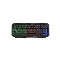 Клавіатура Xtrike ME KB-306 LED USB UA Black (KB-306UA) - 1