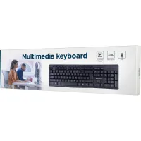 Клавіатура Gembird KB-UM-107-UA USB Black (KB-UM-107-UA) - 4