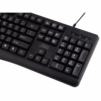 Клавиатура AOC KB120B USB UA Black (KB120B/97) - Image 5