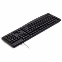 Клавиатура AOC KB120B USB UA Black (KB120B/97) - Image 8