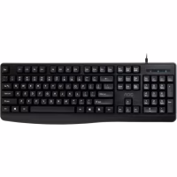 Клавиатура AOC KB120B USB UA Black (KB120B/97) - Image 1