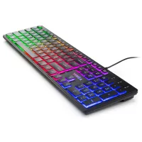 Клавіатура Vinga KB410 black - 3