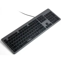 Клавіатура Vinga KB735 black-grey - 4