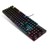 Клавіатура Vinga KBGM-101 LED Red Switch USB Black (KBGM-101 Black) - 2