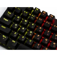 Клавіатура Vinga KBGM-101 LED Red Switch USB Black (KBGM-101 Black) - 9