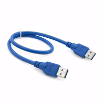 Дата кабель USB 3.0 AM/AM 0.5m Extradigital (KBU1631) - Image 1