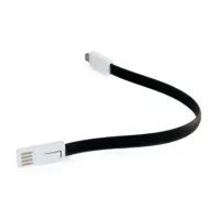 Дата кабель USB 2.0 AM to Micro 5P 0.18m black Extradigital (KBU1786) - 3